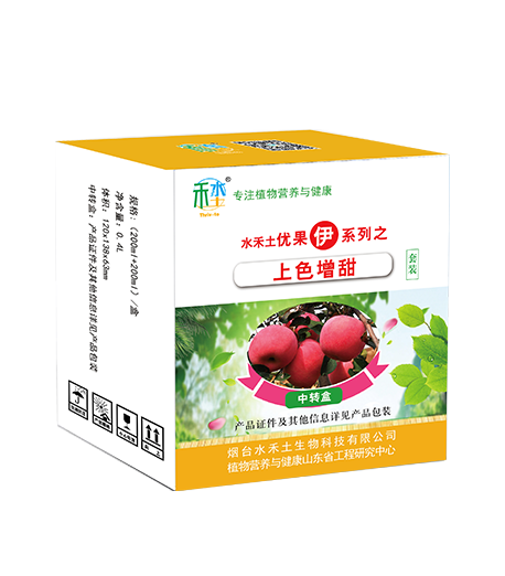 Coloring and sweetening combination